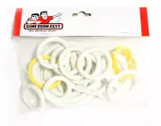Bally Space Time Pinball Machine Replacement Repair Rubber Ring Kit White