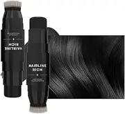 Root Cover Up Stick, Double-Ended Temporary Hair Color, Long-Lasting Hair Coverage Pen to Your Women, Quick Touch-Up Concealer for Adults, Friends, and Beauticians