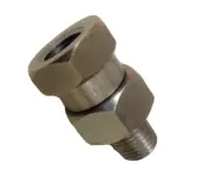 Pressure Washer Swivel 1/4 MPT x 1/4 FPT Stainless Steel 5000PSI JE Adams