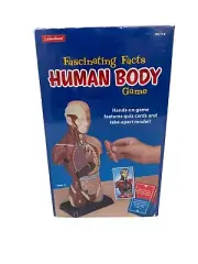 Human Body Game Lakeshore Quiz Cards & Take Apart Model Fascinating Facts New