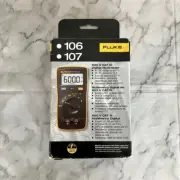 Fluke 106 Digital Multimeter DC 600V AC 600V ‎28 x 69 x 142 mm Palm-sized