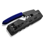 VCELINK RJ45 Crimping Tool Pass Through, Ethernet Wire Cutter Crimper for Cat...