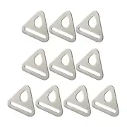 Metal Triangle Ring Buckle A-Shaped Adjustable Buckle for Webbing Leather Craft