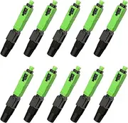 Fiber Optic Fast Connector | SC Optic Fiber Fast Connector Adapter | Accessory for Communication Base Stations Tech Enthusiasts