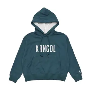 KANGOL 童裝 帽T 深綠 刺繡白LOGO 連帽 6256105370