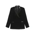 [Versace] Versace Sequin-embellished Blazer 40 IT BLACK