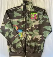 Adidas Men’s x Originals Jeremy Scott Camo Track Jacket H53369. Men’s Sz: Small