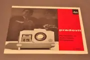 Leitz, Pradovit Brochure, Original, c1963, Not a Copy!