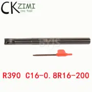 1× R390 C16-0.8R16-200 2 Flute CNC Indexable Milling Cutter Arbor,For R39011T308