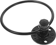 Didiseaon Towel Ring for Bathroom Iron Hand Towel Holder Kitchen Rack Vintage Design