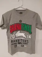 South Sydney Rabbitohs 2014 NRL Grand Final T-Shirt junior Size 10 - Jersey