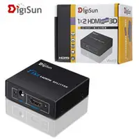 在飛比找有閑購物優惠-DigiSun 3D HDMI 一進二出影音分配器 VH61