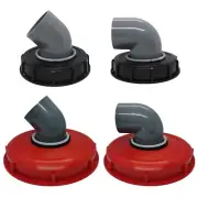 IBC Cover Filter Rainwater Filter Lid DN 75 Felt 45° 90° With Nylon Filter