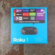 New ROKU 1 Digital HD Media Streamer MODEL 2710R- HDMI