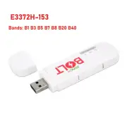 Unlocked Huawei E3372h-153 4G LTE USB Dongle USB Stick with CRC9 Antenna 150Mbps