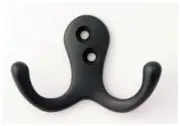 "Creations" by ALNO #A903-BRZ Double Hook--Robe/Towel Bath Accessory