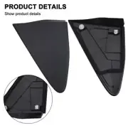 Black Mirror Corner Cover for Toyota For Yaris 2012 2014 Rear View Mirror