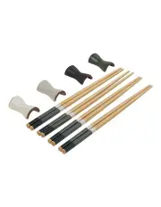 [Salt&Pepper] Shari Chopstick & Holder Set of 4 in Assorted