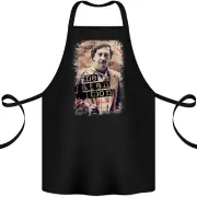 Pablo Escobar Me Matan Limon Cotton Apron 100% Organic