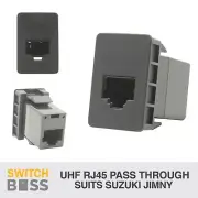 RJ45 UHF RADIO Pass Through suits Suzuki Jimny JB74 JB64W Dash Socket (for: Suzuki)