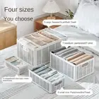 S-XL Size Drawer Dividers Organizers For Clothing Sock Underwear Wardrobe
