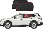 Genuine SNAPSHADES Car Rear Window Shades for Nissan X-Trail 4th Gen | Rogue 3rd Gen (T33; 2021-Present)