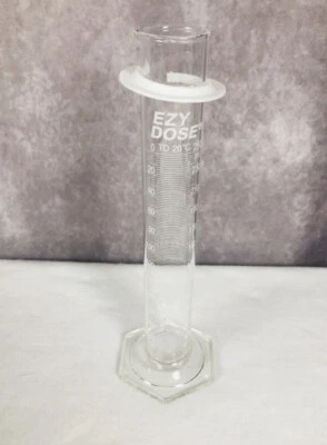 Apothecary Products 250 mL Graduated Cylinder | Class B Double Scale, Glass