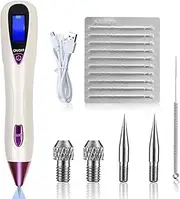 Multi-Speed Adjustable Beauty Equipment Home USB Charging/LCD Screen (rosegold)