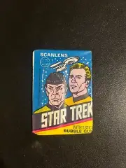 **RARE** Scanlens Star Trek Wax Pack [SUPERB condition]