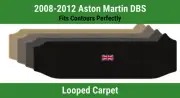 Lloyd Classic Loop Small Trunk Mat for '08-12 Aston Martin DBS w/British Flag (for: Aston Martin)