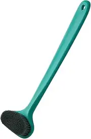 Healeved Long Handle Shower Brush Bath Brush Soft Bristles for Exfoliating Body Random Style