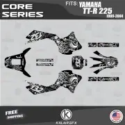 Graphics Kit for Yamaha TT-R 225 (1999-2004) Core - WHITE