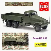 Ifa G5 Flatbed Without Skylight Nva 1956 GDR 1:87 Busch 51503 Military Edition