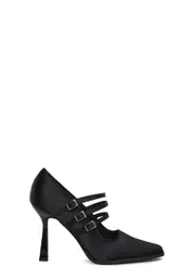 [Dolls Kill] Triple Threat Pointed Toe Heels (Fairfax)