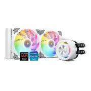 Vetroo R240 White Liquid CPU Cooler - 240mm ARGB PWM AIO for LGA1851/AM5