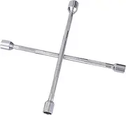 Vehicle Tire Wrench, 4 Way Lug Wrench, Professional Lug Wrench, Heavy Duty Lug Wrench, Car Wheel Wrench, Lug Nut Socket Wrench, Tire Repair Tool, Car Tire Wrench, Vehicle Lug Wrench for Car