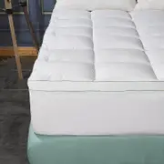 1500GSM Luxton Hotel Quality Luxury Bamboo Mattress Topper (Single, King Single, Double, Queen, King)
