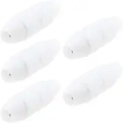 SING F LTD 5PCS Digital TV Joiners Coaxial Connector DIY Easy Fix Freeview Aerial or Freesat Satellite Dish Lead Coupler Adapter for RG6 6mm or 7mm Coaxial Cables