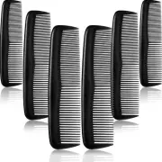 12 Pcs Pocket Hair Combs Hair Straightening Combs for Hairdressing Barber