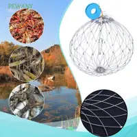 在飛比找蝦皮購物優惠-PEWANY捕魚蟹捕魚網,自動可摺疊設計自動打開關閉漁網籠,