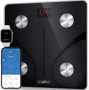 RENPHO Bluetooth Body Fat Scale - Smart BMI Scale Digital Bathroom Weight Scale