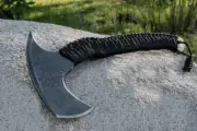 Handmade Carbon Steel Tomahawk Tactical Axe For Camping Hunting & Outdoor