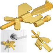 1 PCS Upgraded Portable Door Lock,Home Security Door Locker Travel Lockdown Lock