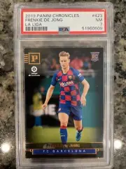 2019-20 Panini Chronicles Frenke De Jong PSA Graded #423