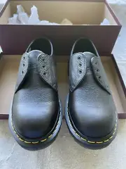 Doc Martens 1461 Mens 8 Oxford Black Leather Classic Made In England New in Box