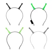 Light Up Headband Costume Cosplay Alien Dark Alien Headdress