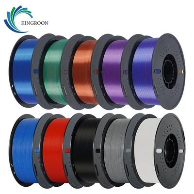 1KG PLA PETG Matte High Speed Silk Tricolor 3D Printer Filament 1.75 mm Bundles