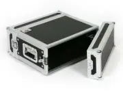 4 SPACE 14" DEEP UNIVERSAL ATA 19" RACK MOUNT EFFECTS AMP FLIGHT ROAD CASE