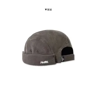 小二布屋-男女款帽子 韓版潮流嘻哈復古無簷地主帽(4色) 【N6366】