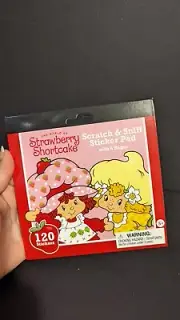 Strawberry Shortcake 120ct Sticker Book - Brand New!